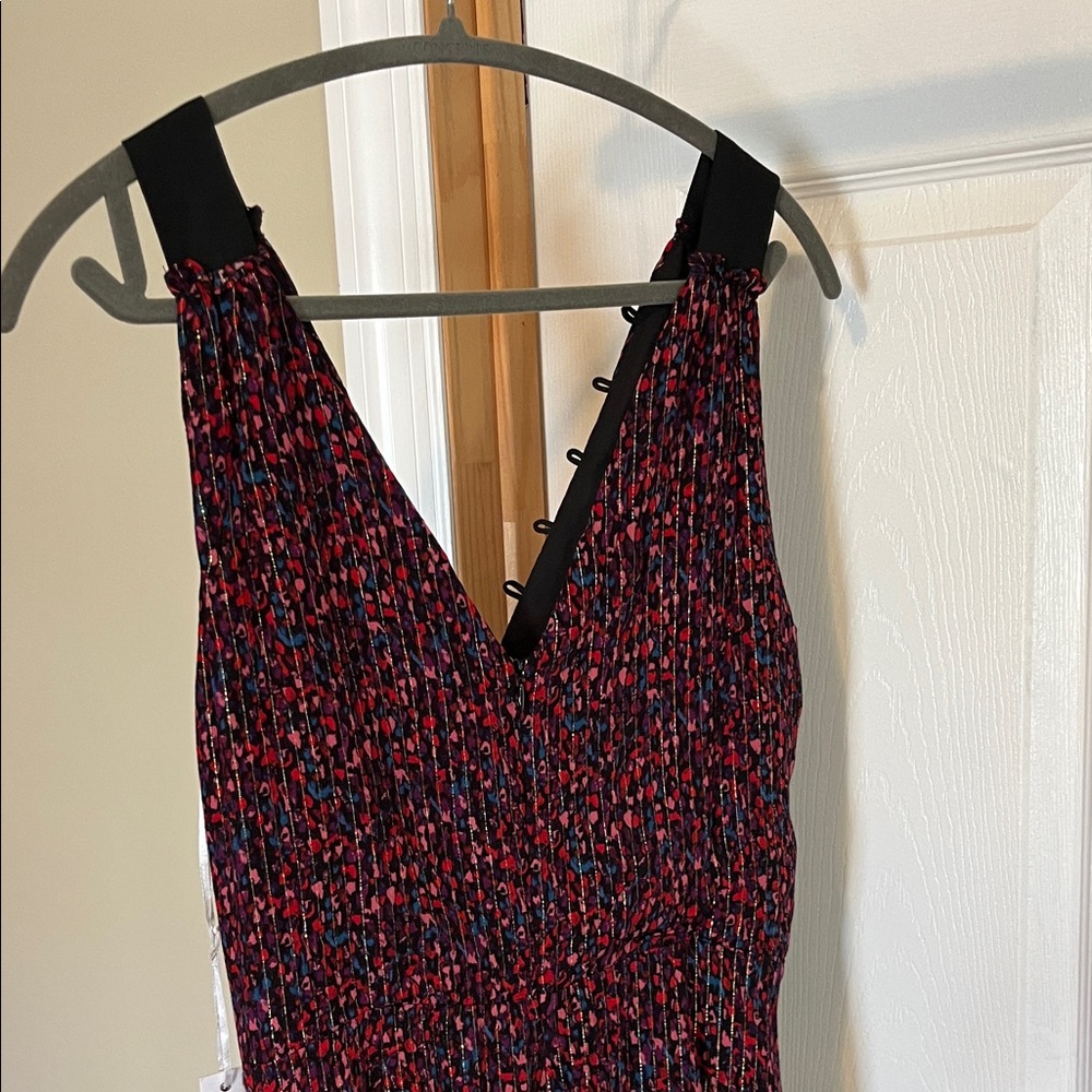 Adelyn Rae Black and Red High Low Dress - Picture 8 of 10